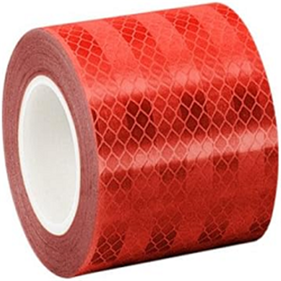 Picture of 1.5"X40" RED/SLV REFLECT TAPE