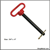 Picture of 3/4"X4" RED HEAD HITCH PIN