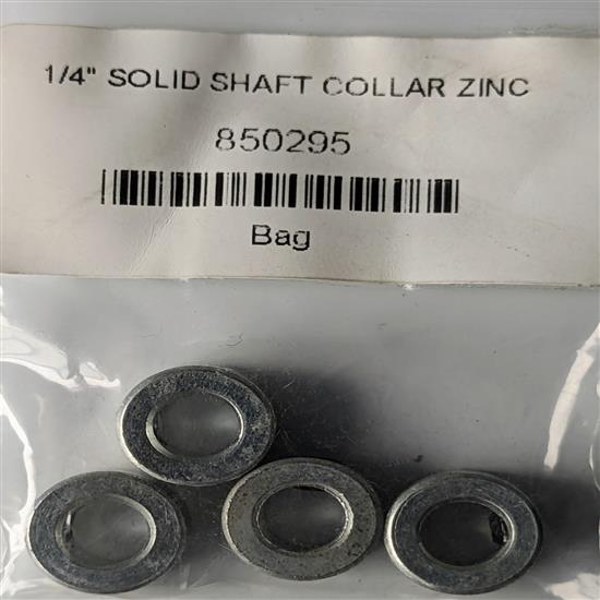 Picture of 1/4" SOLID SHAFT COLLAR ZINC