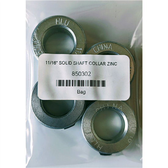 Picture of 11/16" SOLID SHAFT COLLAR ZINC