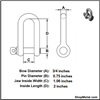 Picture of 5/8" SCREW PIN CHAIN SHACKLE
