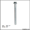 Picture of 3/8" X 3" TITEN HD ANCHOR