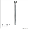 Picture of 1/4" X 3" TITEN HD ANCHOR