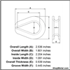 Picture of 5/16" GALV CABLE THIM 10 pc