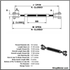 Picture of 3/4 x 6" JAW TO JAW HDG TB