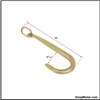 Picture of 15" G70 J HOOK YELLOW ZINC