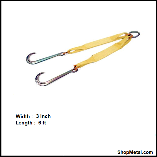 Picture of 3"X6' SHANK HOOK WEB V-ASSEMBL