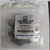 Picture of 1/4" HDG CHANNEL NUT 10 PACK