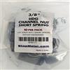 Picture of 3/8" HDG CHANNEL NUT SHORT SPRING 10 PACK