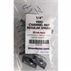Picture of 1/4" HDG CHANNEL NUT REGULAR SPRING 10 PACK