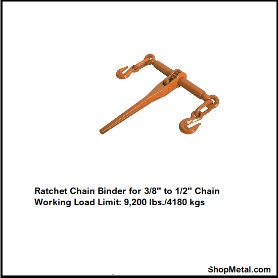 Picture of 3/8-1/2  RATCHET LOAD BINDER 