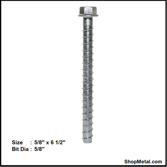 Picture of 5/8" X 6-1/2" TITEN HD ANCHOR